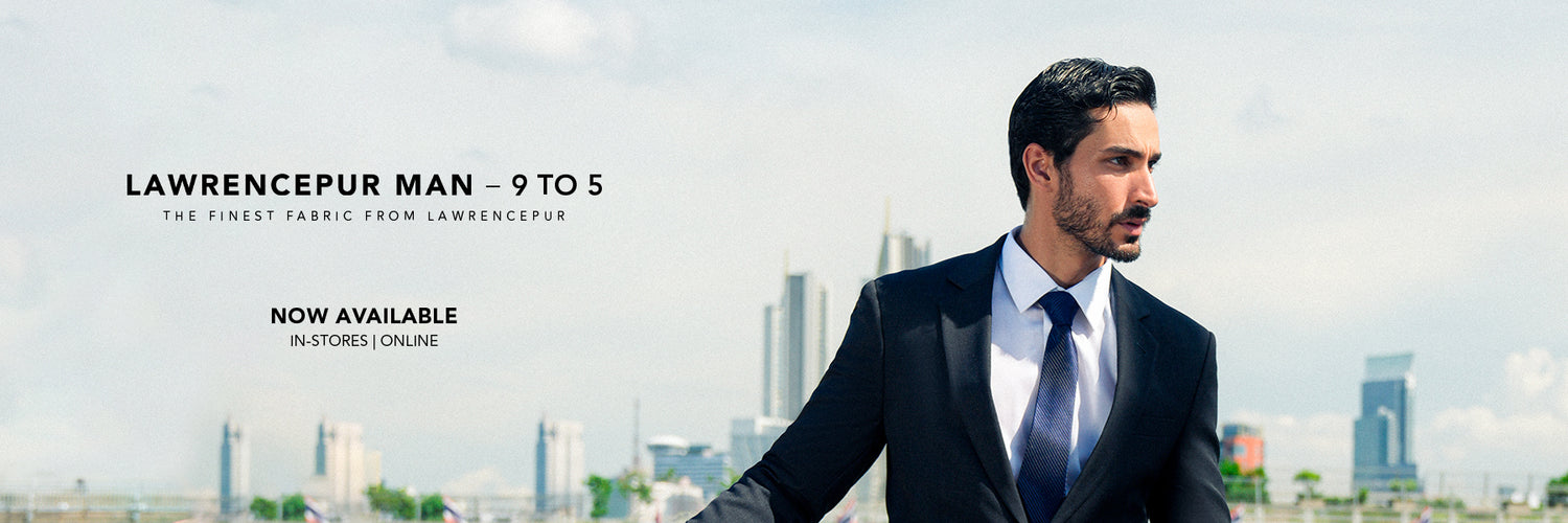 Classic men’s formal suit from Lawrencepur — premium tailoring and timeless elegance