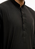 Black Plain, Synthetic Bosky Shalwar Kameez