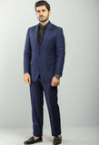 Delta Blue Checks Suit