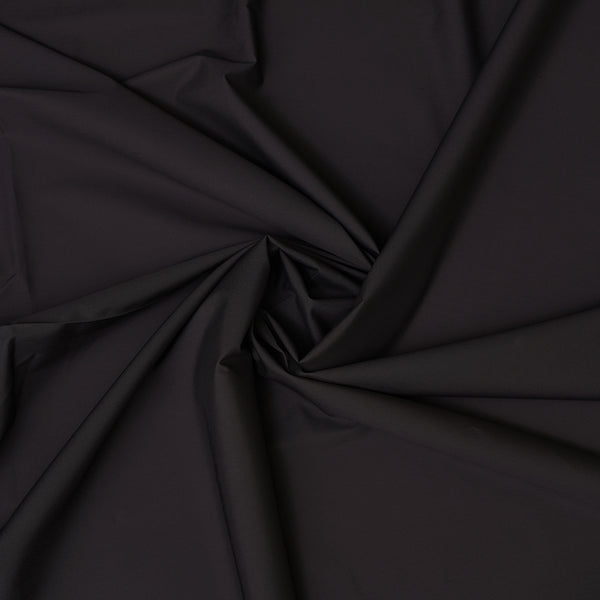 Shirting Fabric - Alpha Black Plain