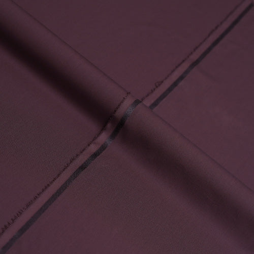 Dark Maroon Plain Cool Breeze Wash N Wear Shalwar Kameez Fabric