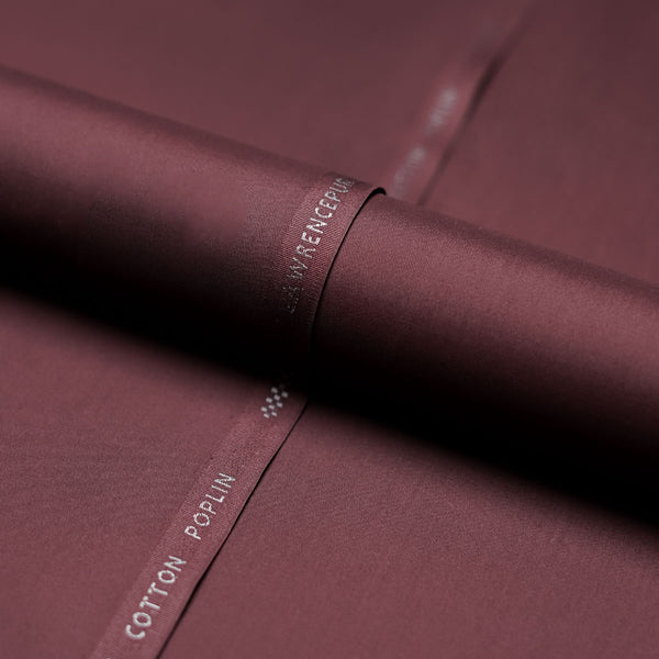 Plain Maroon Diamond Egyptian Cotton Shalwar Kameez Fabric