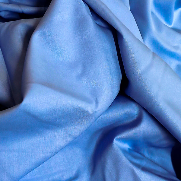 Bravo Sky Blue Plain Shirting Fabric