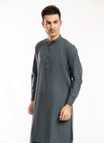 Deep Green Textured Delta Wash N Wear Shalwar Kameez Suit
