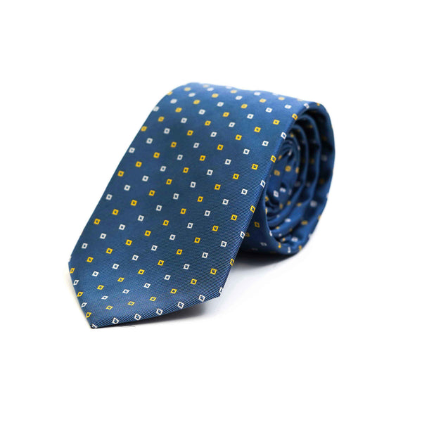 Ties - Silk Rich Midnight Blue Design