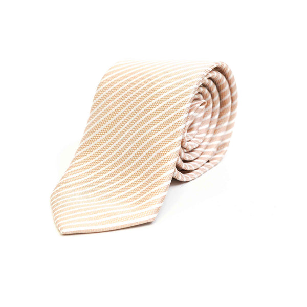 Ties - Silk Rich Light Golden Design