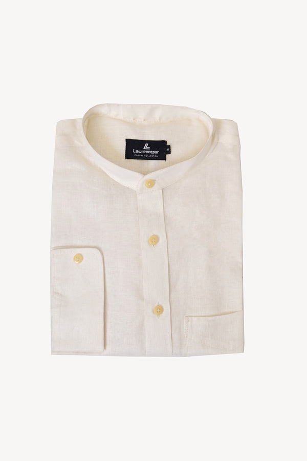 2710-33904-050-0-001  Linen 100 Linen White All Season 1