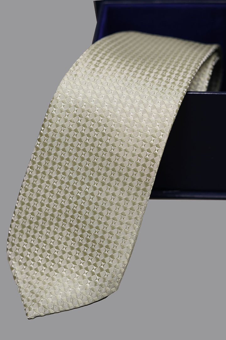Close-up of rich silk pattern tie and pocket square, design 10-