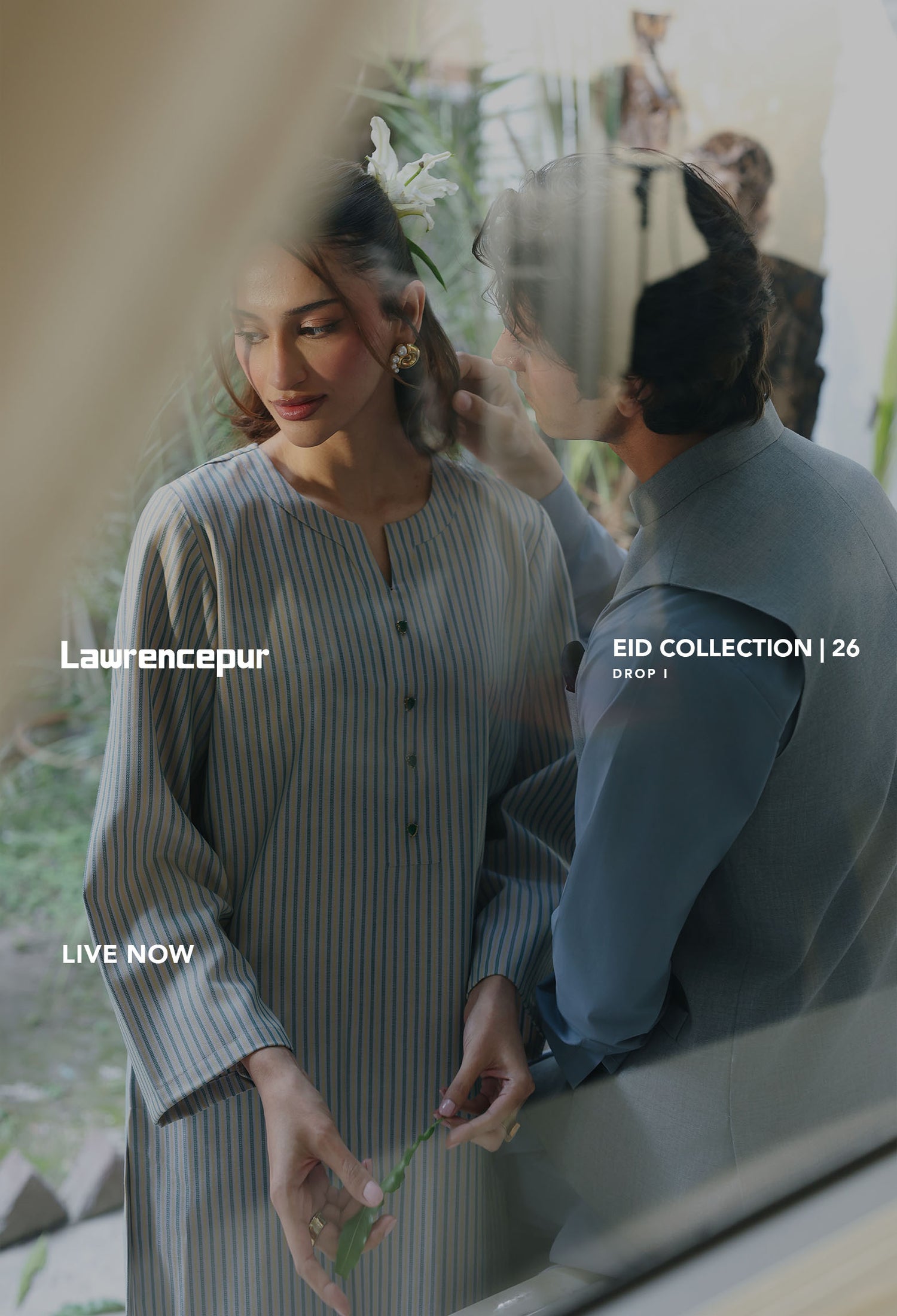 Festive waistcoat styling from Lawrencepur Eid Collection