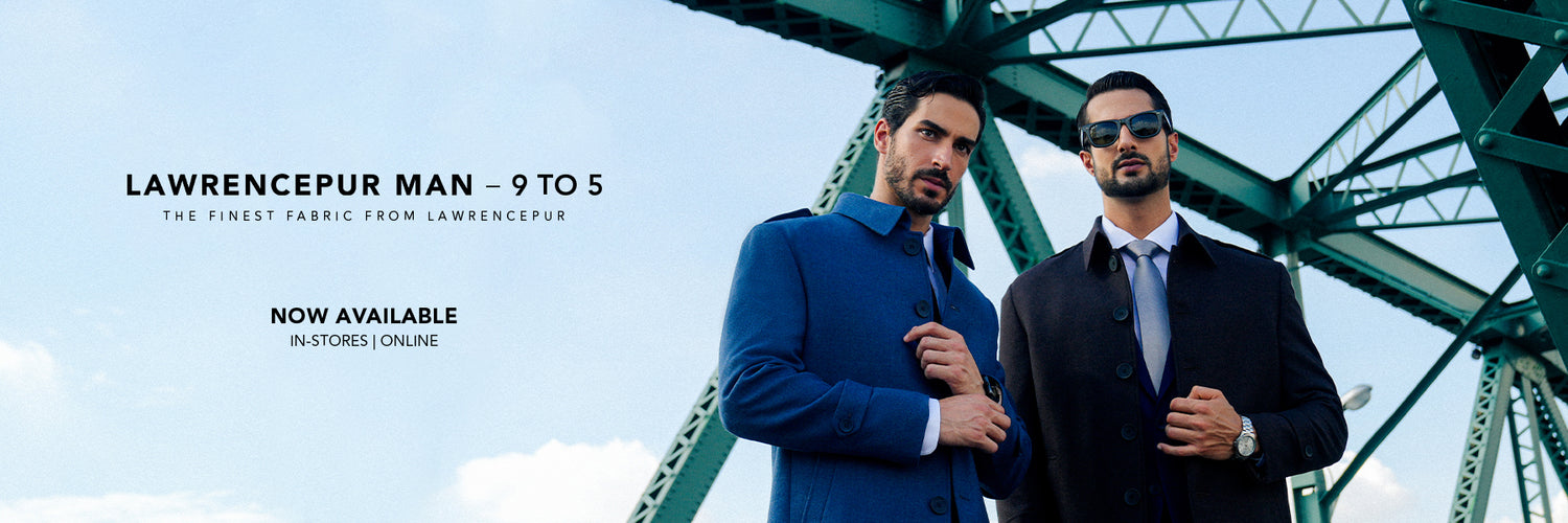 “Men’s formal winter coat by Lawrencepur — premium wool outerwear for sophisticated winter style.