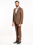 Houndstooth Brown Suit